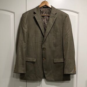 MICHAEL MICHAEL KORS Men's Silk & Wool Blend Classic Blazer